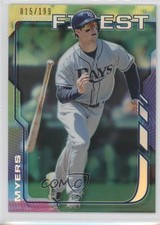 2014 Topps Finest Green Refractor 15/199 Wil Myers #35 0c2