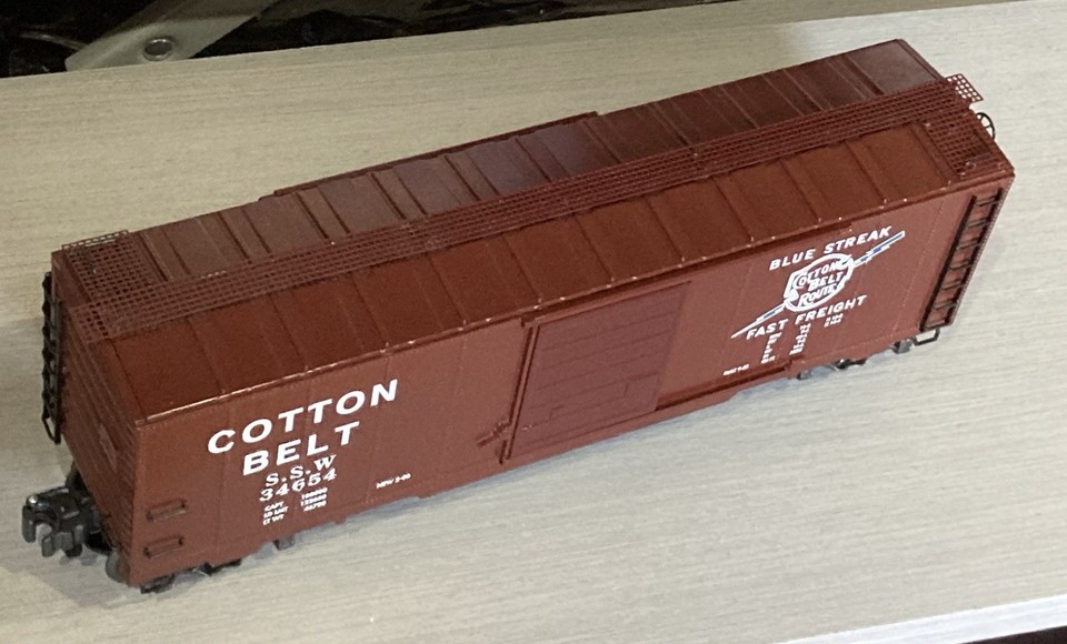 K-Line O Scale K751-2071 Diecast Box Car COTTON BELT SSW #34654 LN/Box ...