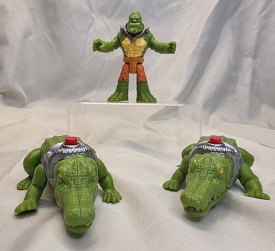 Imaginext Killer Croc Action Figure W/ 2 Crocodiles (DC Super Friends) 