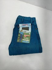 New Women  s Blue Wrangler Cowboy Cut Regular Fit Denim Jeans. 9/10x36 P-18