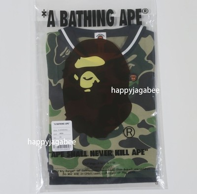 A BATHNIG APE BAPE KIDS ABC CAMO BABY MILO SAILOR COLLAR LAYERED