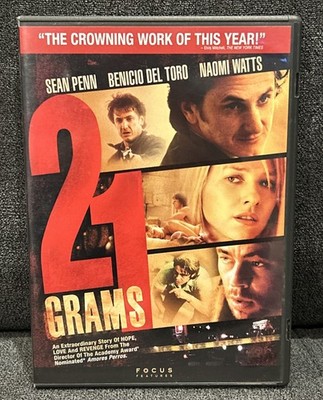 21 Grams (DVD 2004 Widescreen) Sean Penn Benicio Del Toro Naomi Watts
