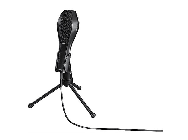 Micrófono -  HAMA Mic-USB Stream, para PC y portátil, USB, IIncluye protección