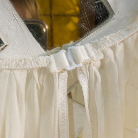 Agent Provocateur Silk Sleep Dress Peignoir Pyjamas with Lace&Bows Ivory Size L