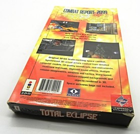 Total Eclipse 3DO  New Old Stock by Crysal Dynamics 01.06.1995 Sealed