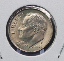 2005-P Uncirculated Satin Roosevelt dime.