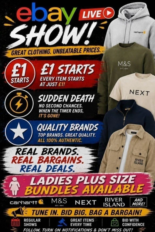 Brand New Ex High Street Clothing