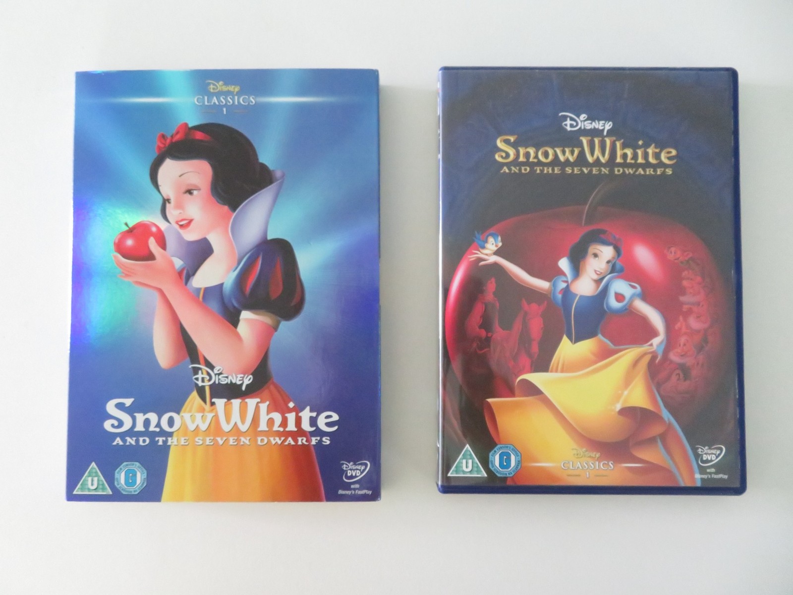 SNOW WHITE AND THE SEVEN DWARFS (DVD) DISNEY ADRIANA CASELOTTI 1937 REGION 2