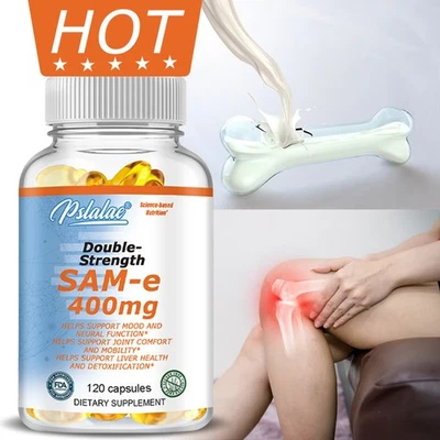 PSLALAE SAM-e 400mg - Leber, Gesundheit des Nervensystems, Gelenkunterstützung