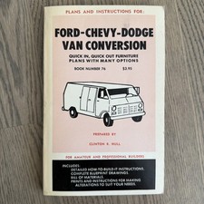 1968 Ford Chevy Dodge Van Conversion Furniture Options Clinton R Hull Softcover 1968 Ford Chevy Dodge Van Conversion Furniture Options Clinton R Hull Softcover