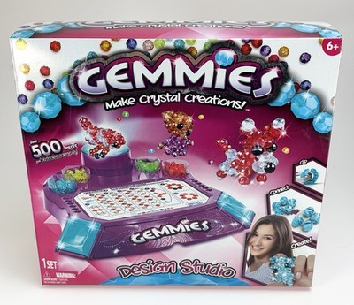 Gemmies Design Studio Crystal Creation Kit 500+ Pieces Light Up Display SEALED