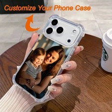 Personalised Photo Phone Case Custom Picture Cover For iPhone 17 16 15 14 13 12