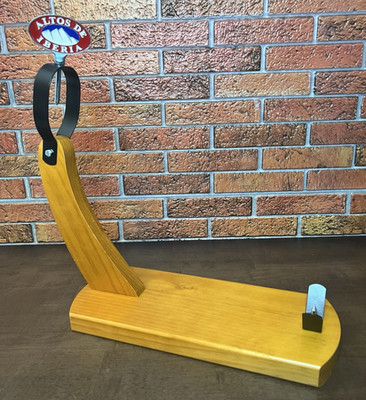 Altos de Iberia Spanish Serrano Ham Carving Stand Holder 15 3/4'' x 6 1/2'' Base