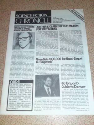 SCI-FI CHRONICLE - Sept 1981 - 2001 SEQUEL