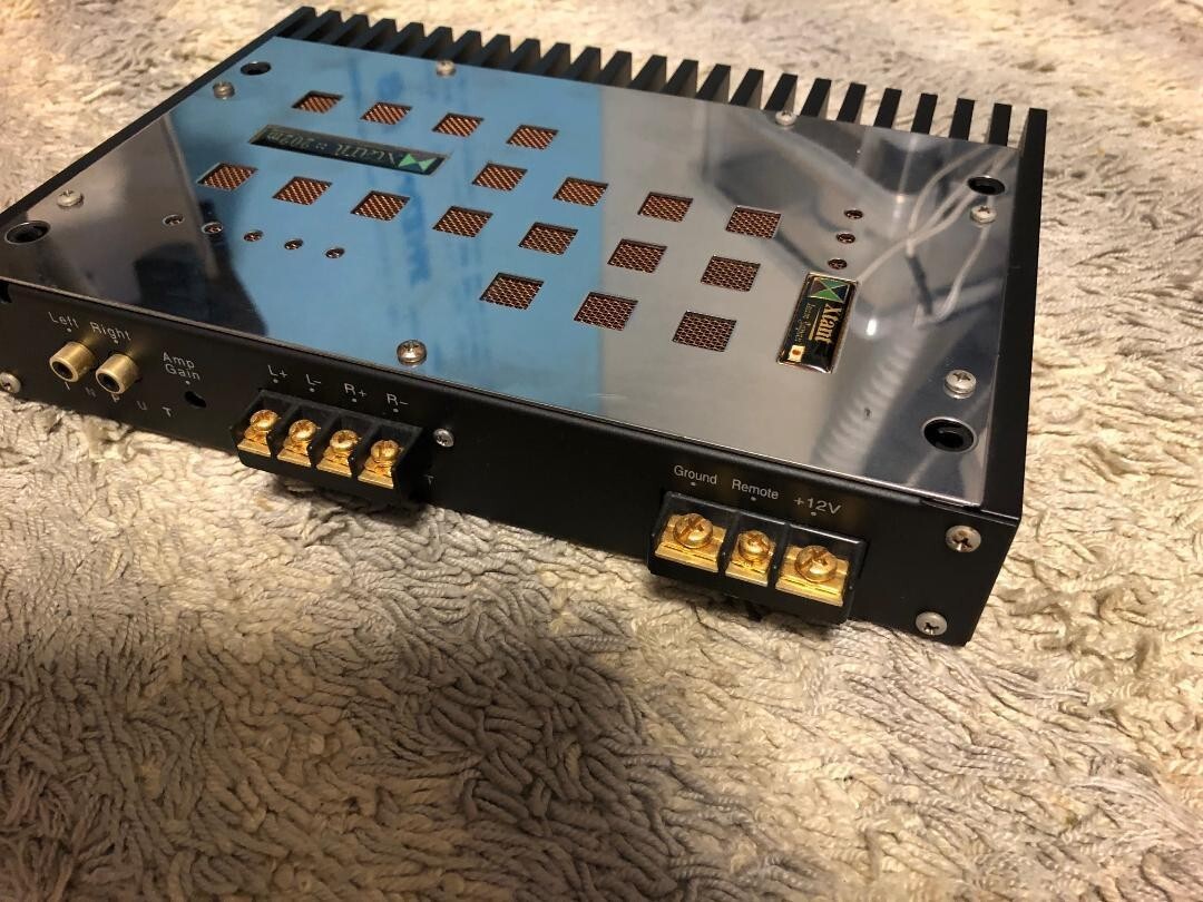 Xtant 202m Used 2 Channel Car Audio Power Amplifier High Output