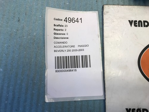 Control de gas acelerador Piaggio Beverly 200 2000-2003 - Imagen 3 de 3