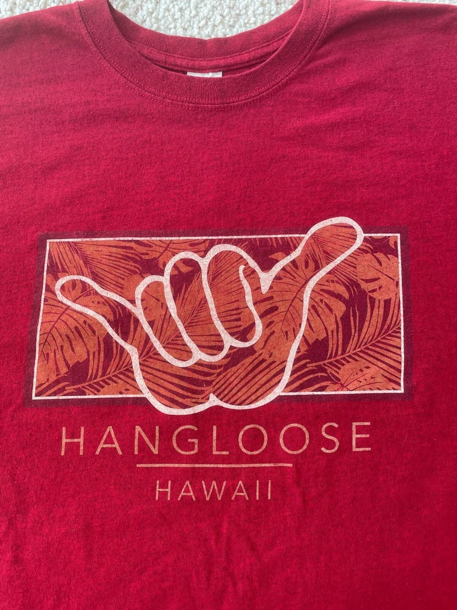 Red loose store t shirt