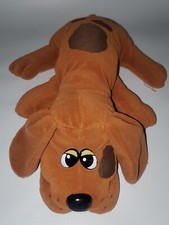 VINTAGE TONKA POUND PUPPIES Large 18" BROWN DOG PLUSH PUPPY TOY 80's