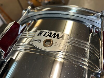 Tama 1980s 14 x 6.5 Rockstar DX Steel Snare Drum | eBay