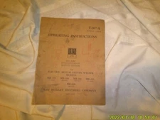 VINTAGE OPERATING INSTRUCTIONS THE HOBART BROTHERS COMANY