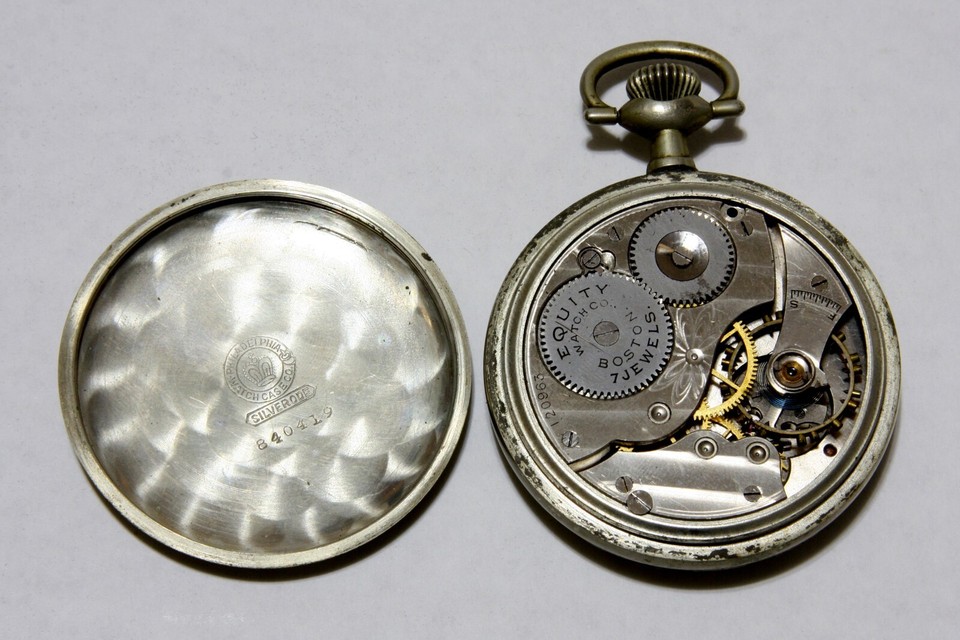 Pocket Watch Lot WalthamEquity For Parts Or Restore 3 Vintage/Antique