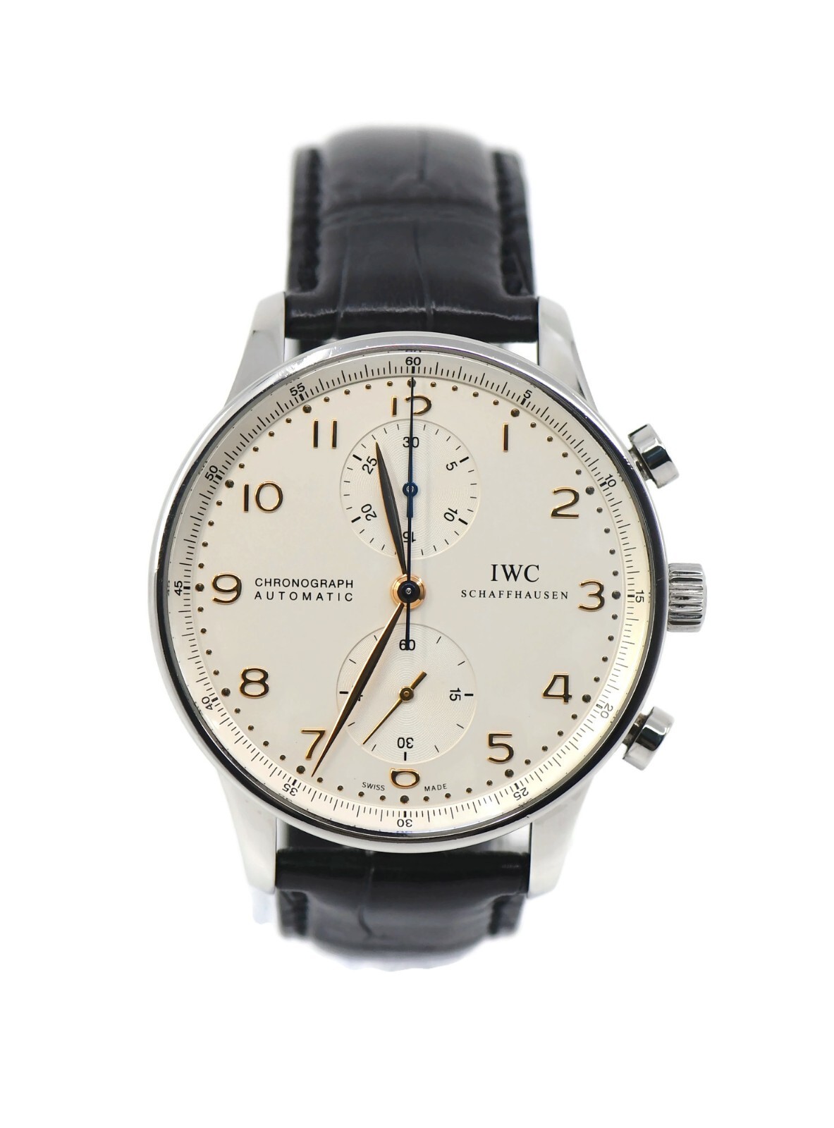 IWC Portuguese Chronograph Stainless Steel Watch IW371445