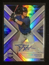 2018 Elite Extra Edition Jimmy Herron Rookie Auto On Card #109 Chicago