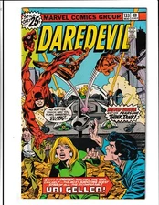 Daredevil #133 (1976) 1st App Mind- Wave and Uri Geller Marvel Comics