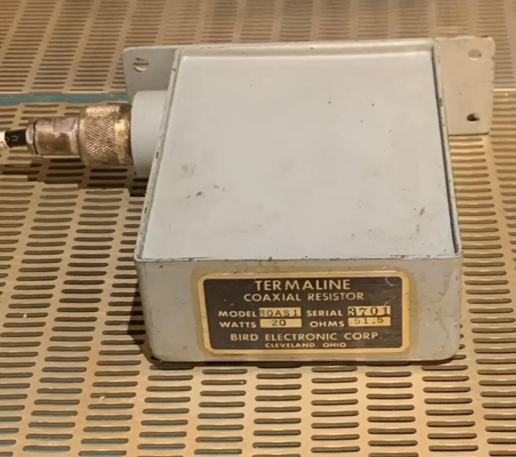 Bird Termaline Coaxial Load Resistor Model 80AS1 | eBay