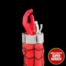 Mego Spider-Man Custom Webshooter (SILVER) For WGSH 8” Action Figure Parts Lot