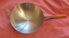 Wok cinese acciaio inox