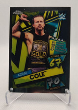 2021 Topps Chrome WWE Slam Attax #1 Adam Cole wrestling card