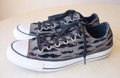 moustache converse