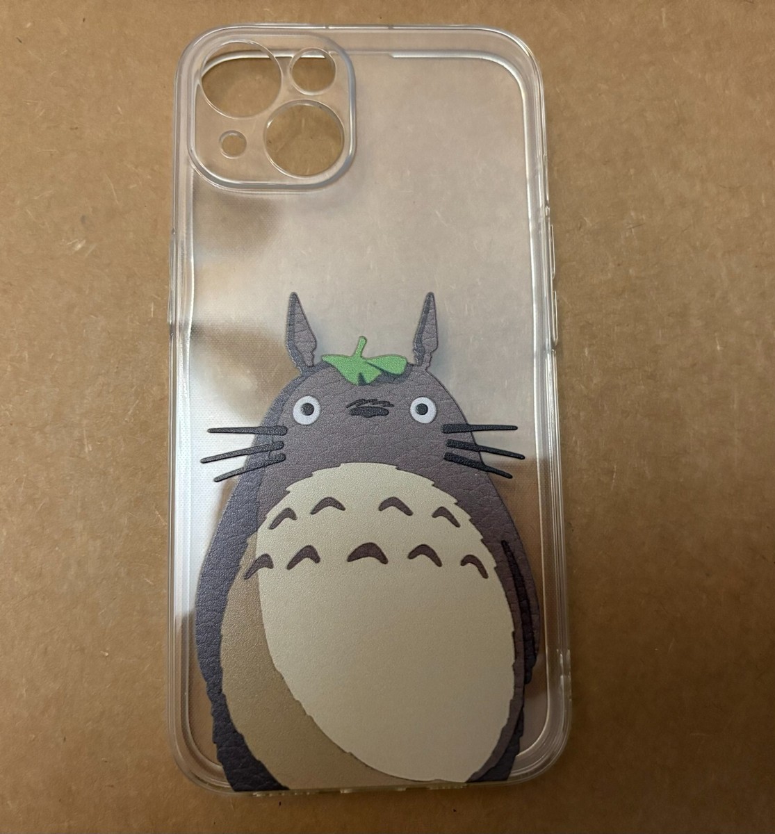 NEW Totoro iPhone 14 phone case. Cute. Soft. Clear. Anime | eBay