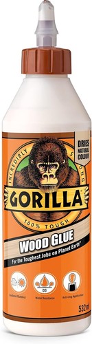 Gorilla water-resistant Wood Glue Strong Bond Adhesive Multi-Purpose Glue - Picture 4 of 5