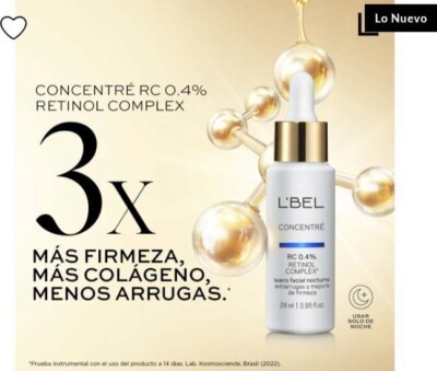 Retinol Complex Anti-wrinkle firming face night serum by Lbel