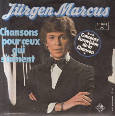 Jürgen Marcus - Chansons Pour Ceux Qui S'aiment (7'', Single) (Very Good Plus (V