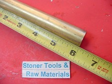3/4" C360 BRASS ROUND ROD 6" long Solid .75" Diameter New Lathe Bar Stock H02