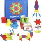 Kids Educational Montessori Wood Toys Jigsaw Shapes Numbers Learning Fun Puzzles