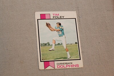 1973 Topps Football Card Complete Finish Fill Your List Set U Pick #1-250