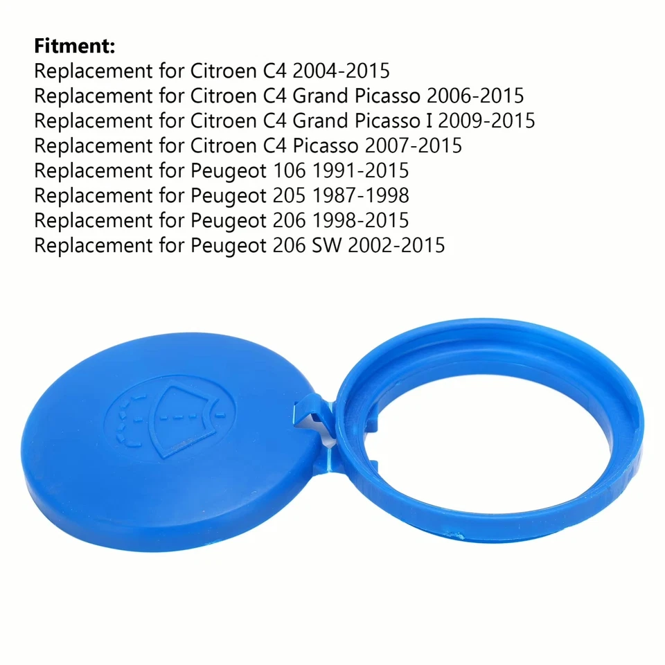 Bouchon de réservoir de lave-glace pour Peugeot et Citroën OE: 643230 - Photo 3/4