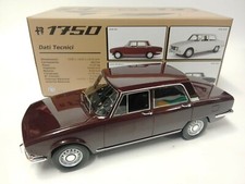 Laudoracing Alfa Romeo 1750 Limousine Rot Amaranto 1968 1/18 LM136A