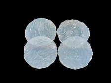 Handmade Crushed Velvet Silicone Inlays For Resin Set of 4