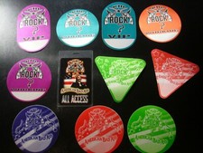 11 ORIGINAL KID ROCK BACKSTAGE PASS LOT