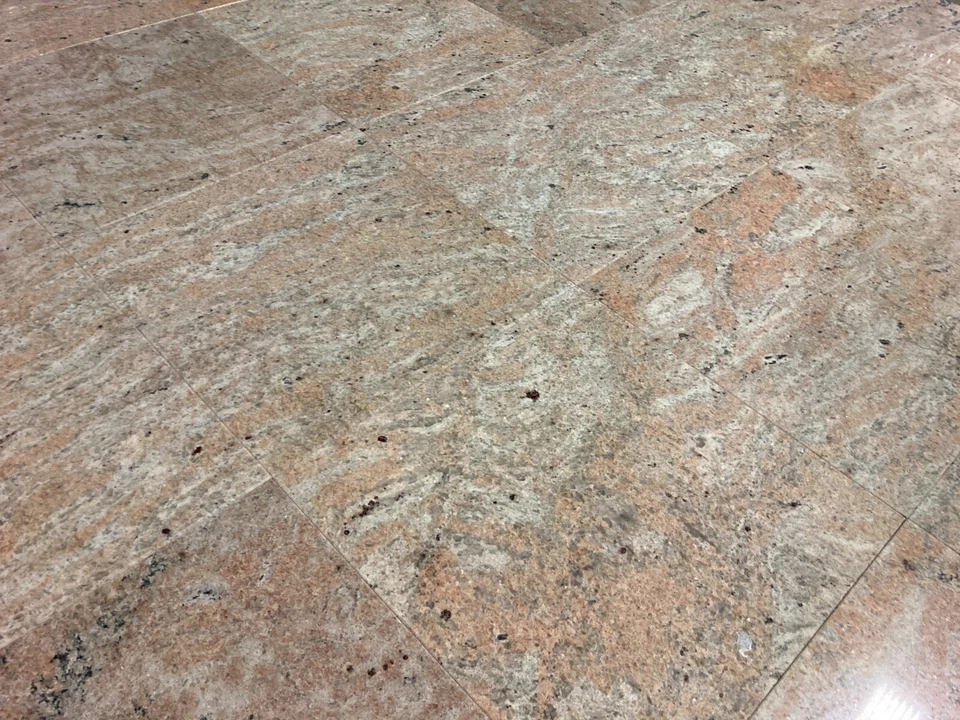 Azulejo de gasa marfil 12x12 borde de pared de piedra de cocina (50 pies cuadrados) T-108 Foto 2 de 4