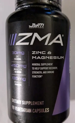 JYM Supplement Science ZMA 90 Capsules Bottle Ship