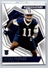 2021 Rookies and Stars Micah Parsons Rookie Card RC Dallas Cowboys #178