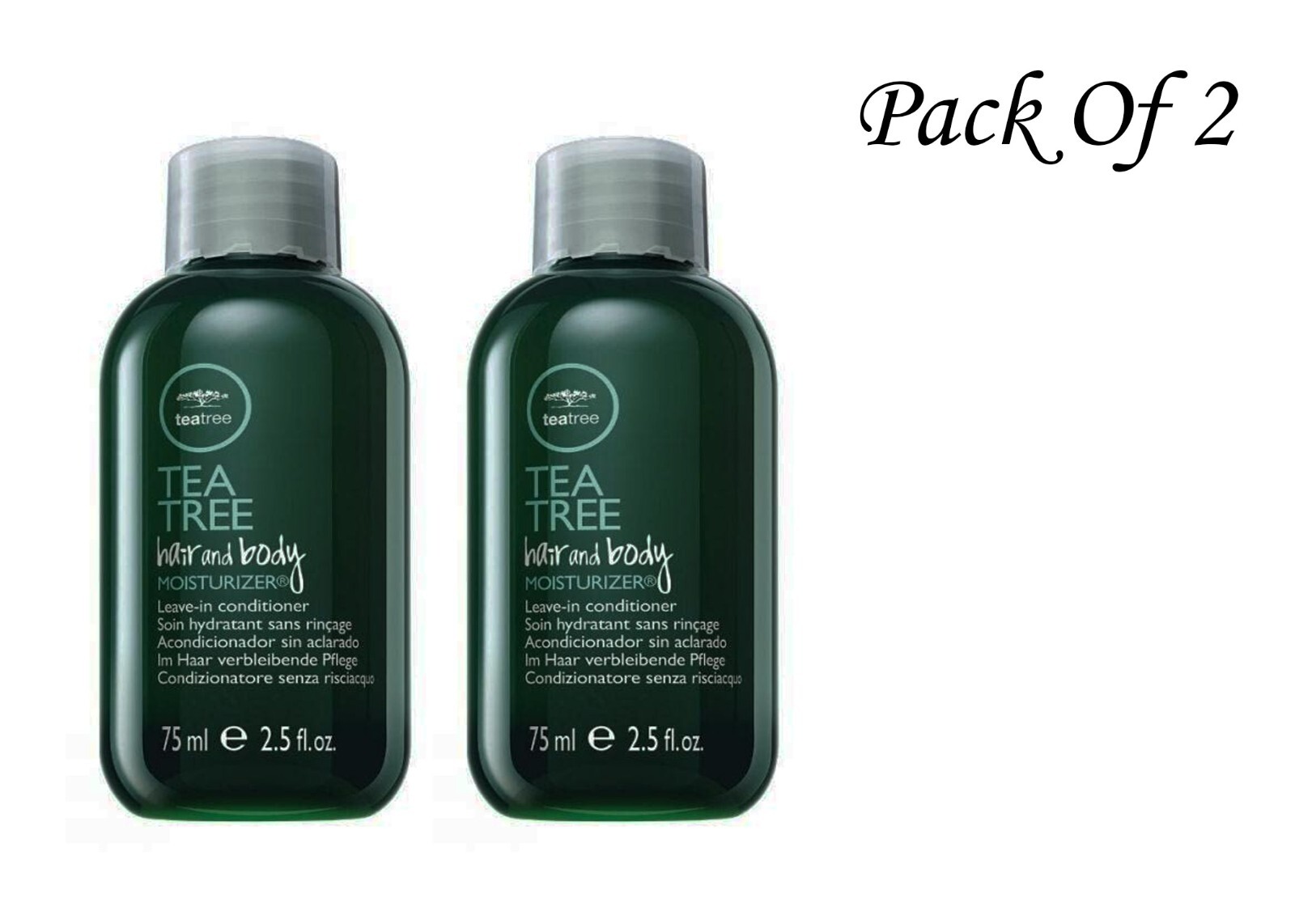 Tea Tree Hair and Body Moisturizer Leave-In Conditioner Body