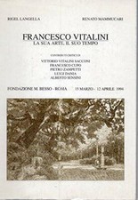 Francesco Vitalini - La sua arte , il suo tempo [Paperback] Rigel Lang