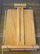 Mabef M22 Art Easel with Tray Made In Italy Oil Paintings Wood Folding Art Tool